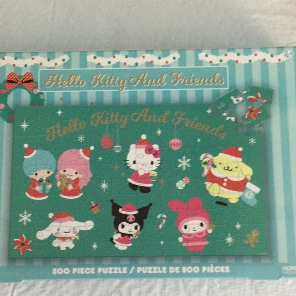 Hello Kitty and Friends 500 Piece Puzzle - Multicolor